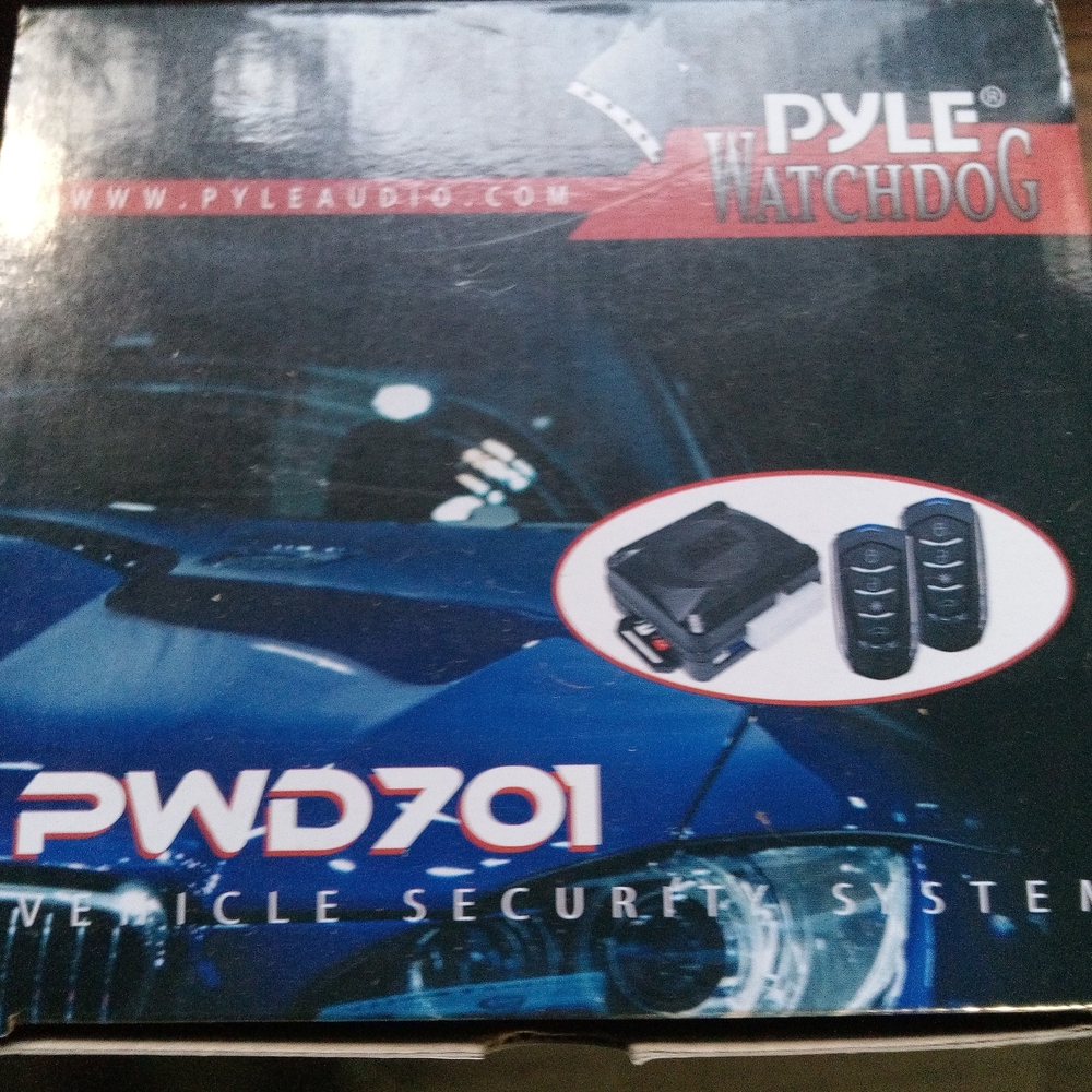 New Pyle Universal Watchdog Vehicle Security Alarm System With 2 Faubs